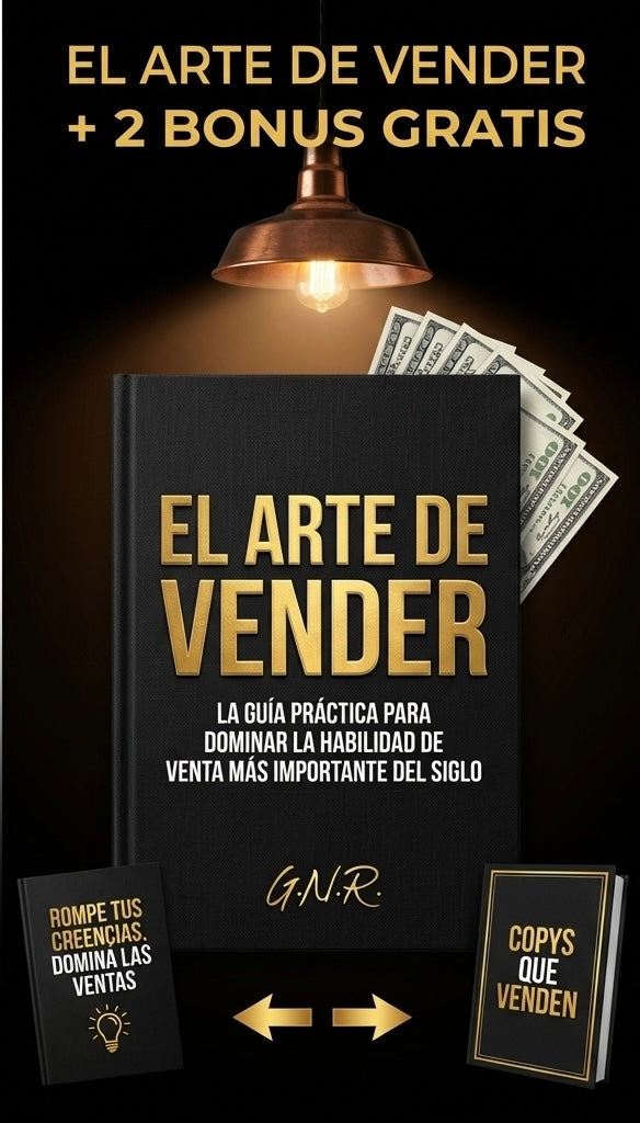 El Arte de Vender: Dominá la habilidad que más dinero genera en el mundo — y aplicala desde el primer capítulo.